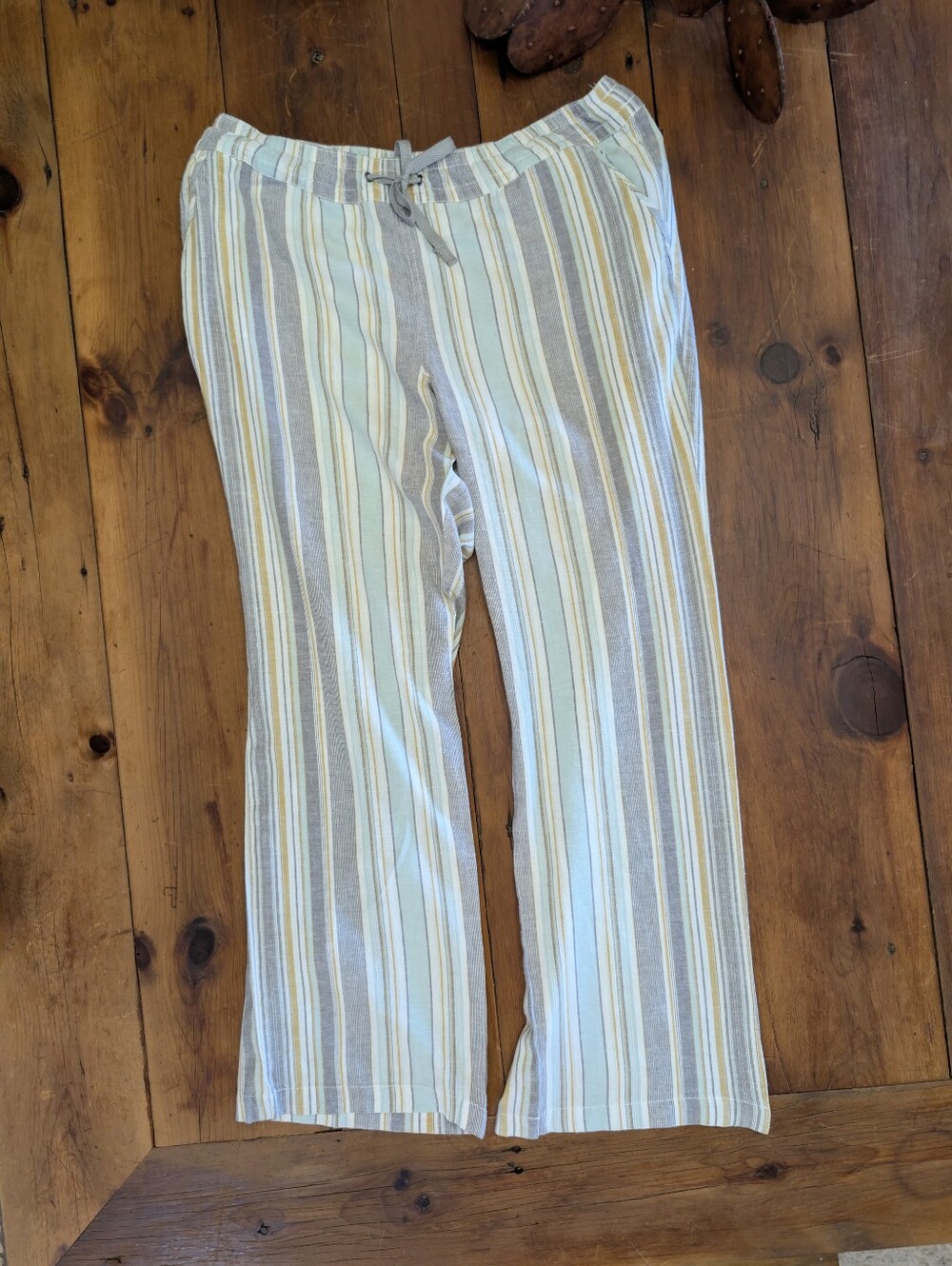 Aventura Ladies Wide Leg Drawstring Pants - Picture 2 of 5